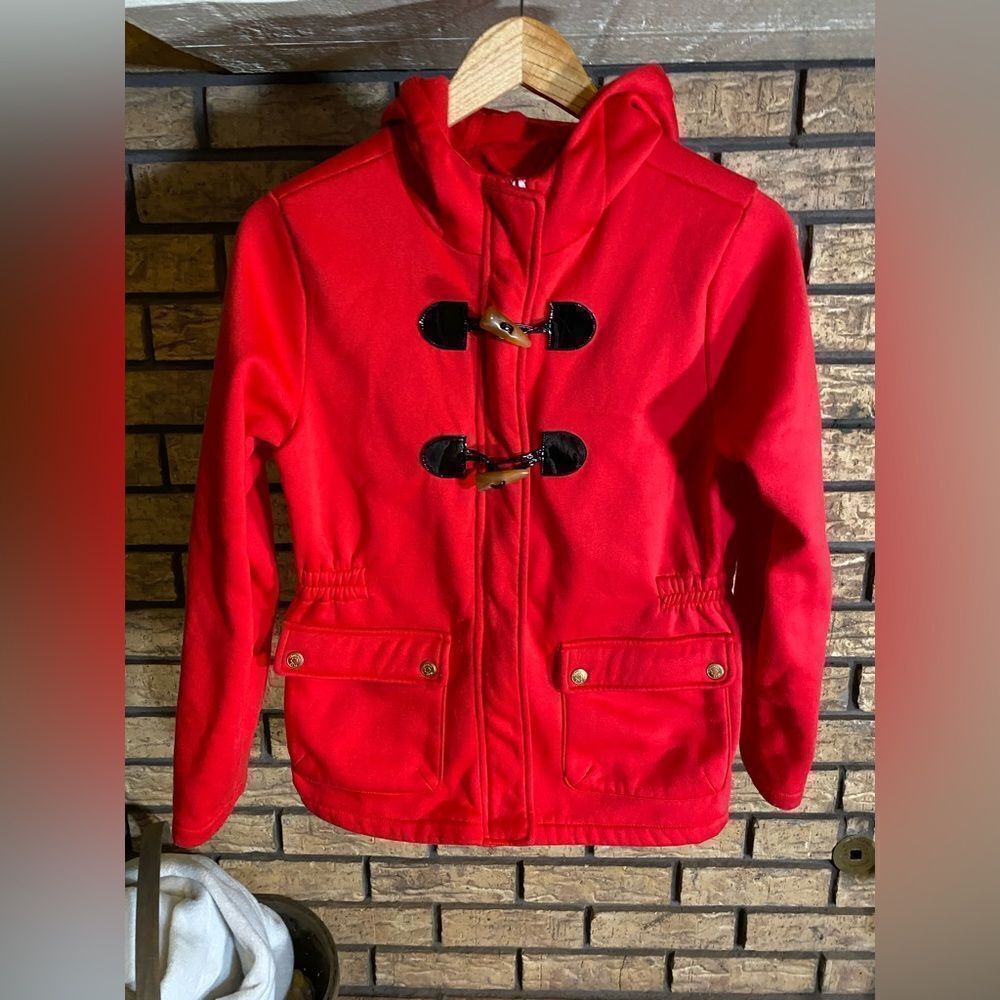 Pink platinum red jacket